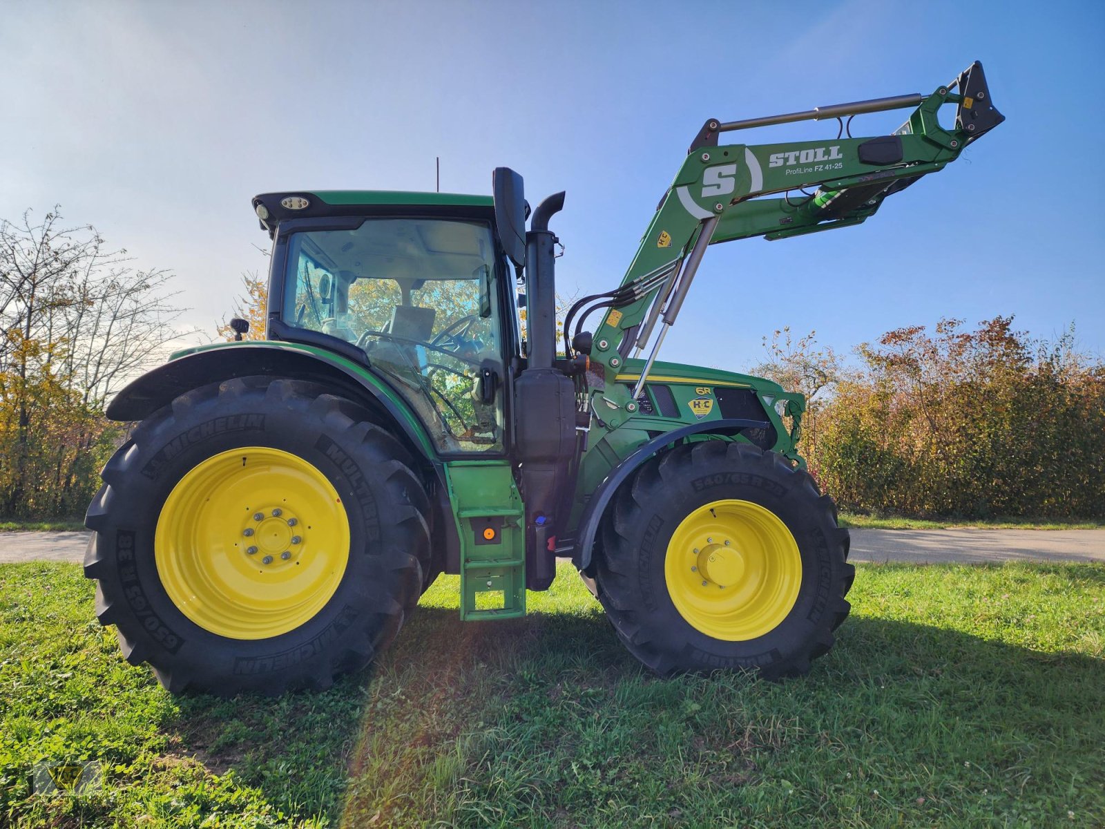 Traktor του τύπου John Deere 6R 150 Pro AutoTrac Frontlader, Gebrauchtmaschine σε Willanzheim (Φωτογραφία 5)