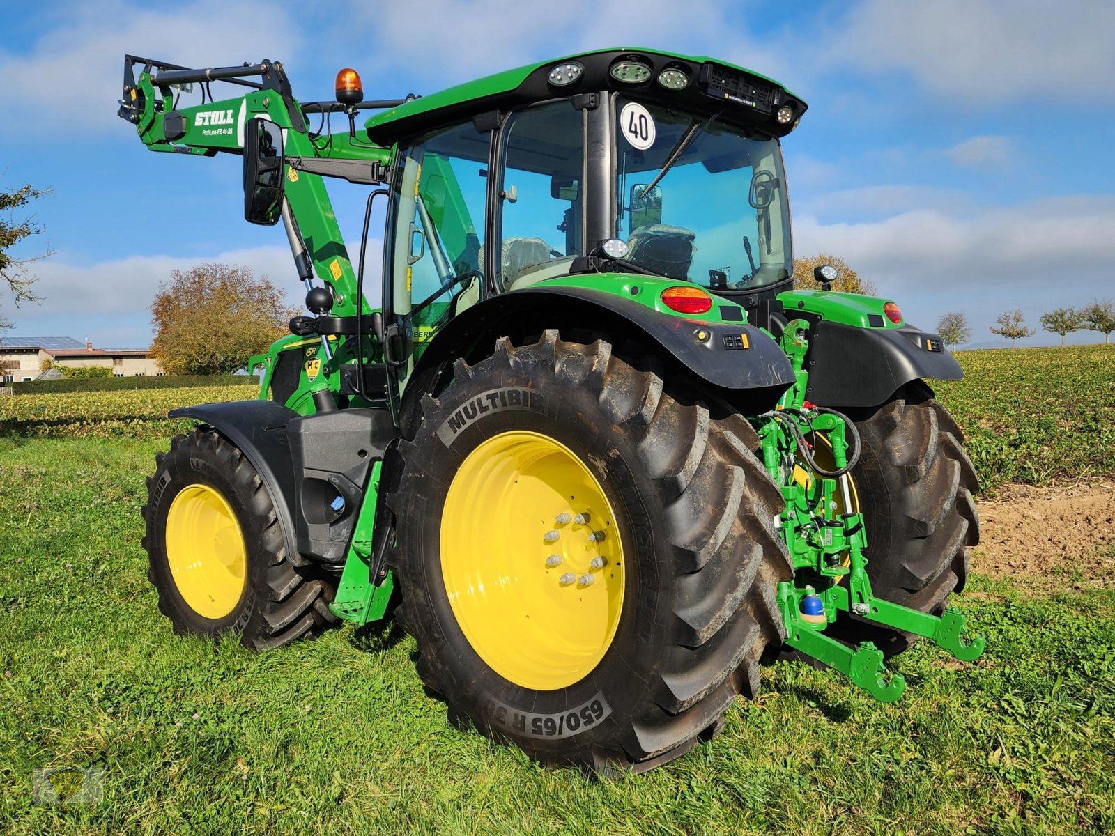 Traktor του τύπου John Deere 6R 150 Pro AutoTrac Frontlader, Gebrauchtmaschine σε Willanzheim (Φωτογραφία 9)