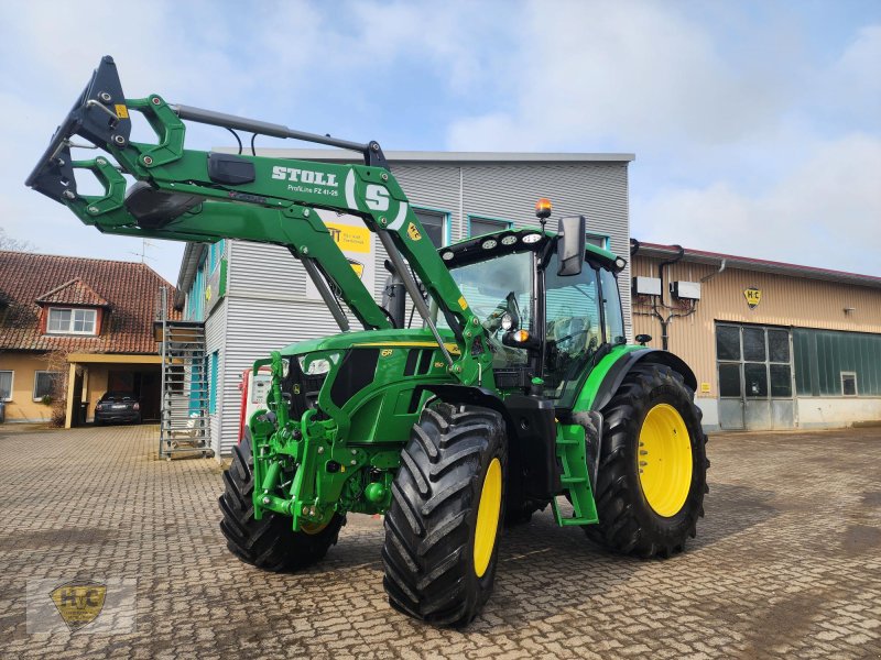 Traktor van het type John Deere 6R 150 Pro AutoTrac Frontlader, Gebrauchtmaschine in Willanzheim (Foto 1)