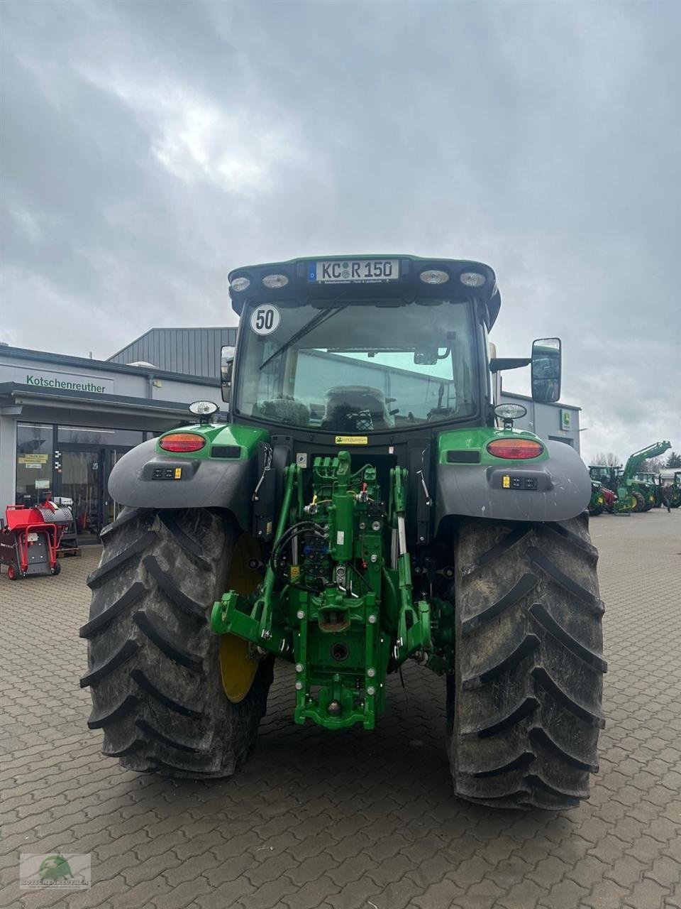 Traktor typu John Deere 6R 150, Neumaschine v Teichröda (Obrázek 5)