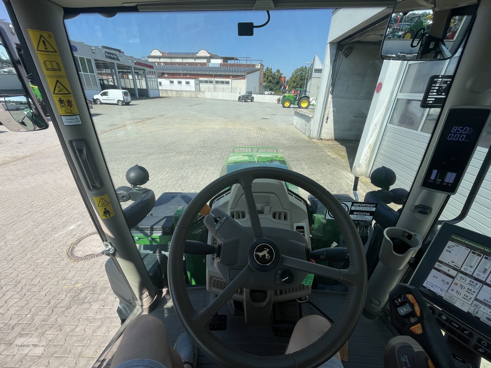 Traktor typu John Deere 6R 150, Gebrauchtmaschine w Eggenfelden (Zdjęcie 13)