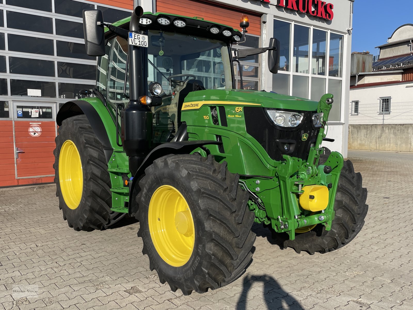 Traktor typu John Deere 6R 150, Neumaschine v Eggenfelden (Obrázek 3)