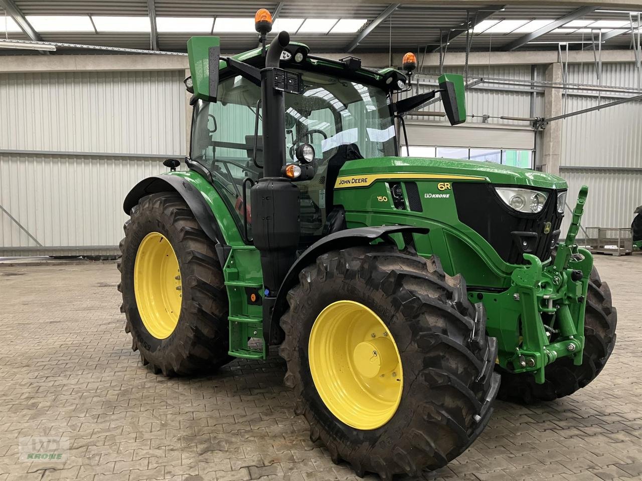 Traktor Türe ait John Deere 6R 150, Gebrauchtmaschine içinde Spelle (resim 4)