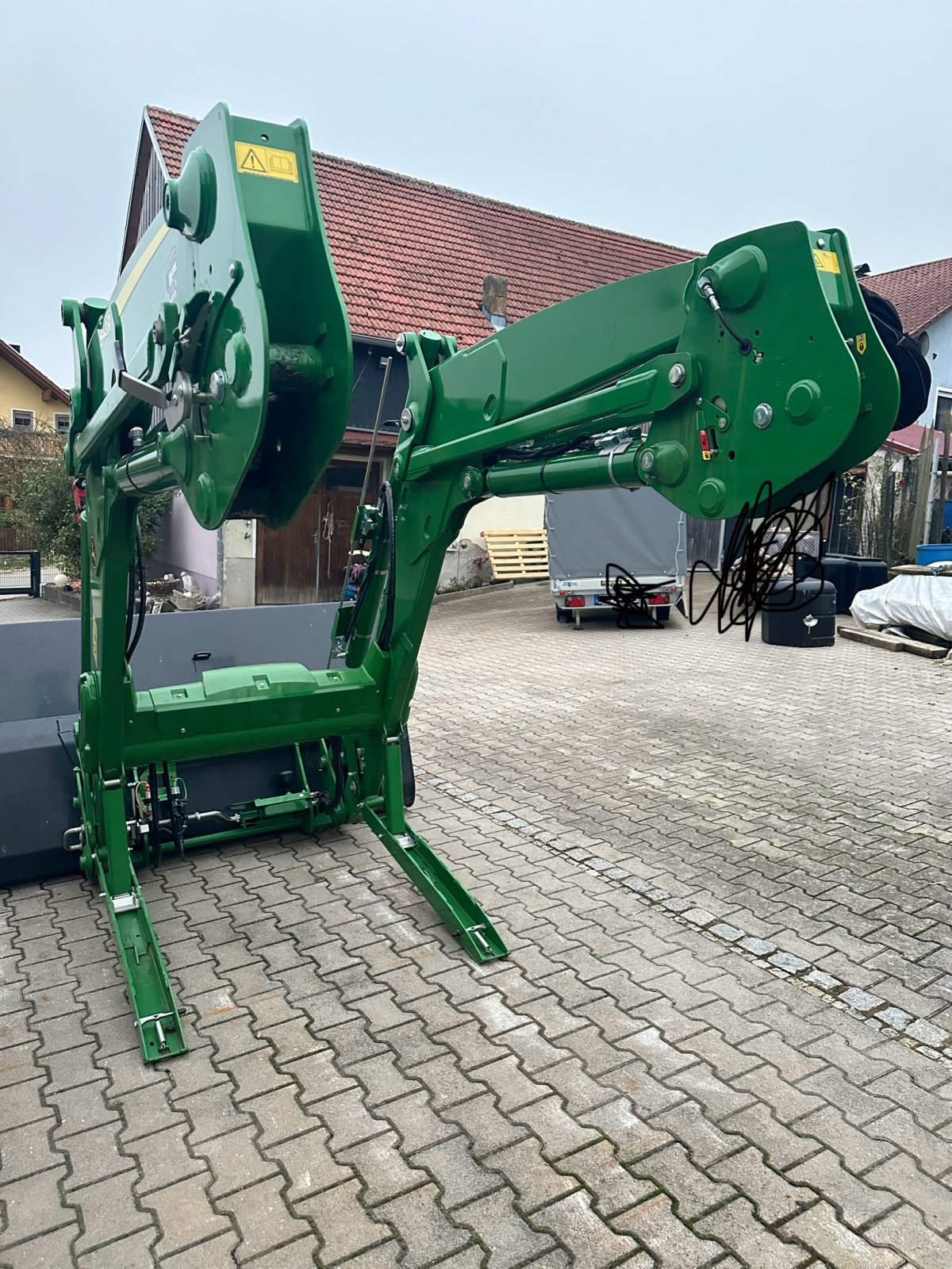 Traktor del tipo John Deere 6R 150, Gebrauchtmaschine en Holzheim am Forst (Imagen 3)