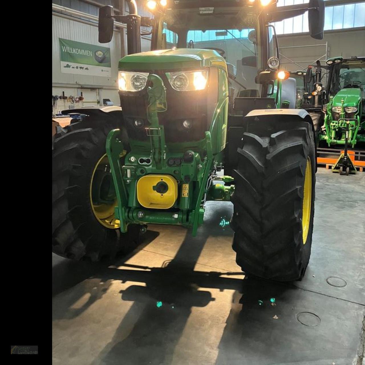 Traktor Türe ait John Deere 6R 155, Neumaschine içinde Jahnatal (resim 5)