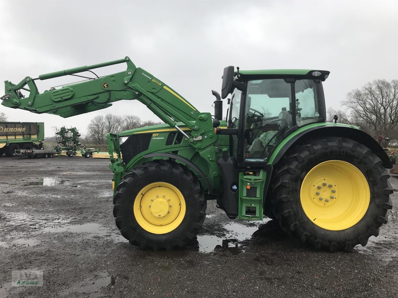 Traktor типа John Deere 6R 155, Gebrauchtmaschine в Alt-Mölln (Фотография 1)