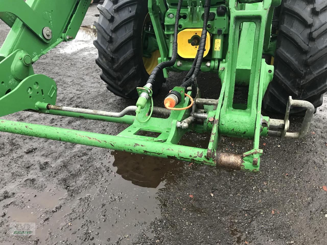 Traktor typu John Deere 6R 155, Gebrauchtmaschine w Alt-Mölln (Zdjęcie 3)