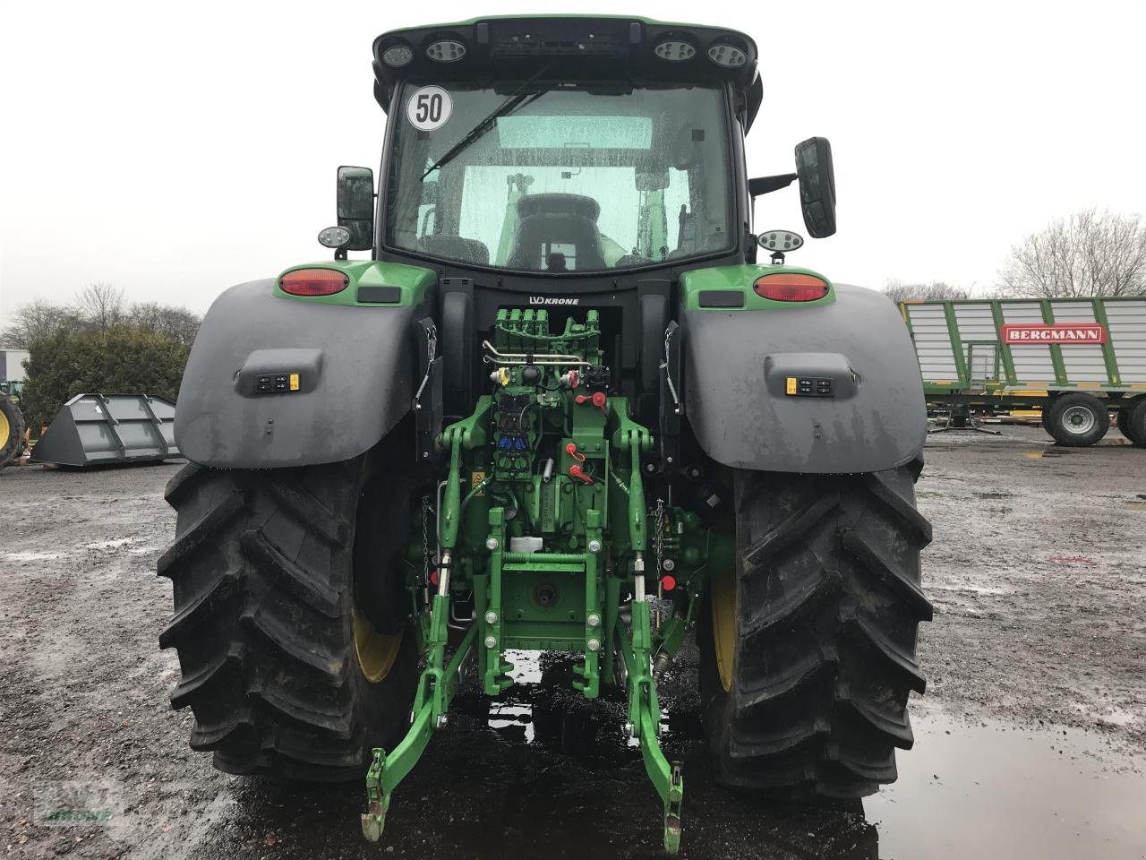 Traktor typu John Deere 6R 155, Gebrauchtmaschine w Alt-Mölln (Zdjęcie 4)