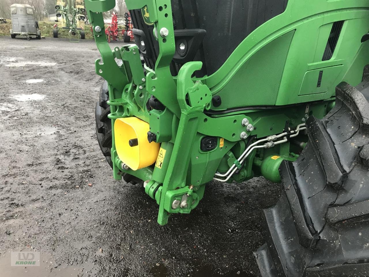 Traktor typu John Deere 6R 155, Gebrauchtmaschine w Alt-Mölln (Zdjęcie 8)