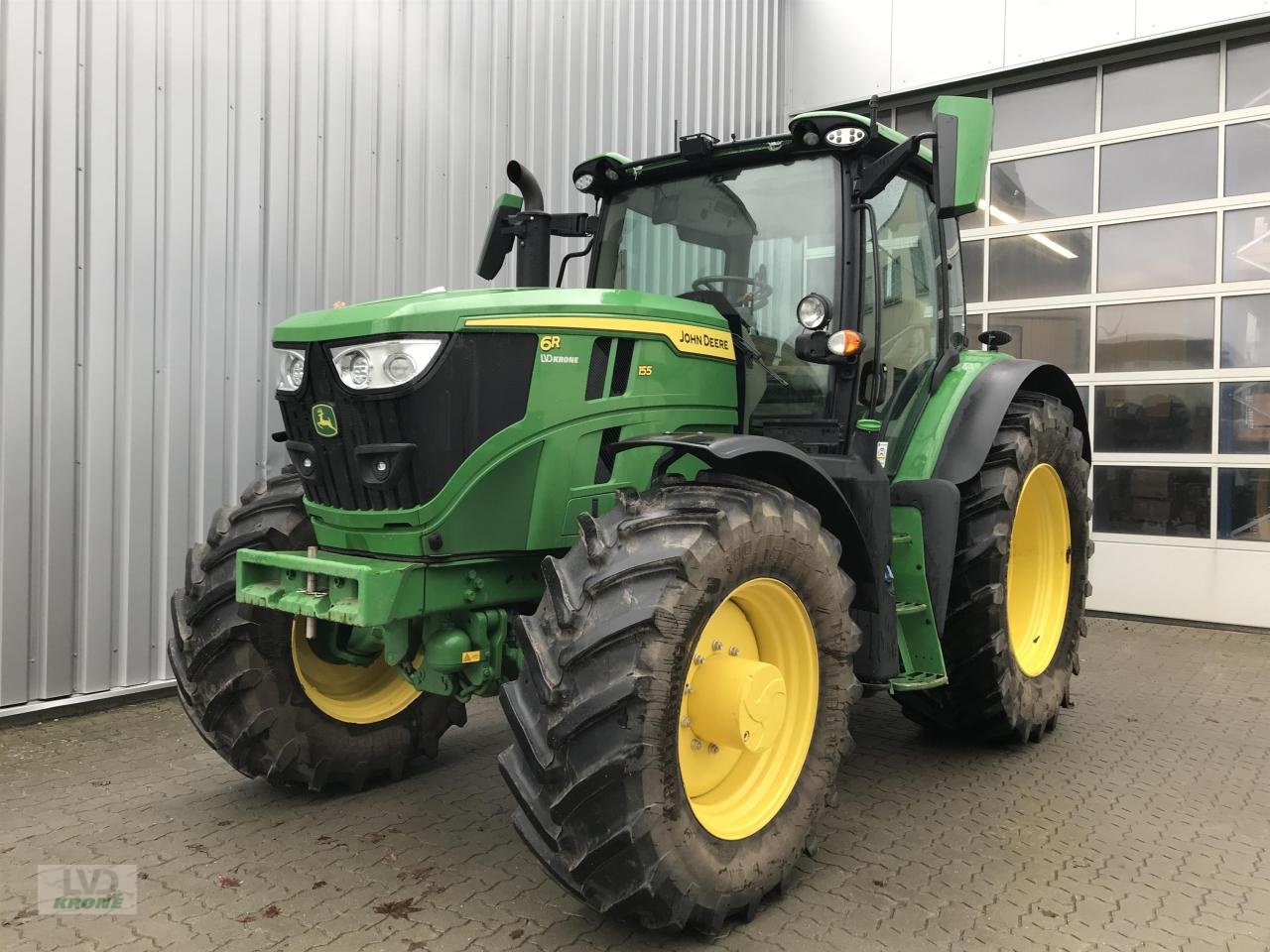 Traktor typu John Deere 6R 155, Gebrauchtmaschine w Alt-Mölln (Zdjęcie 3)