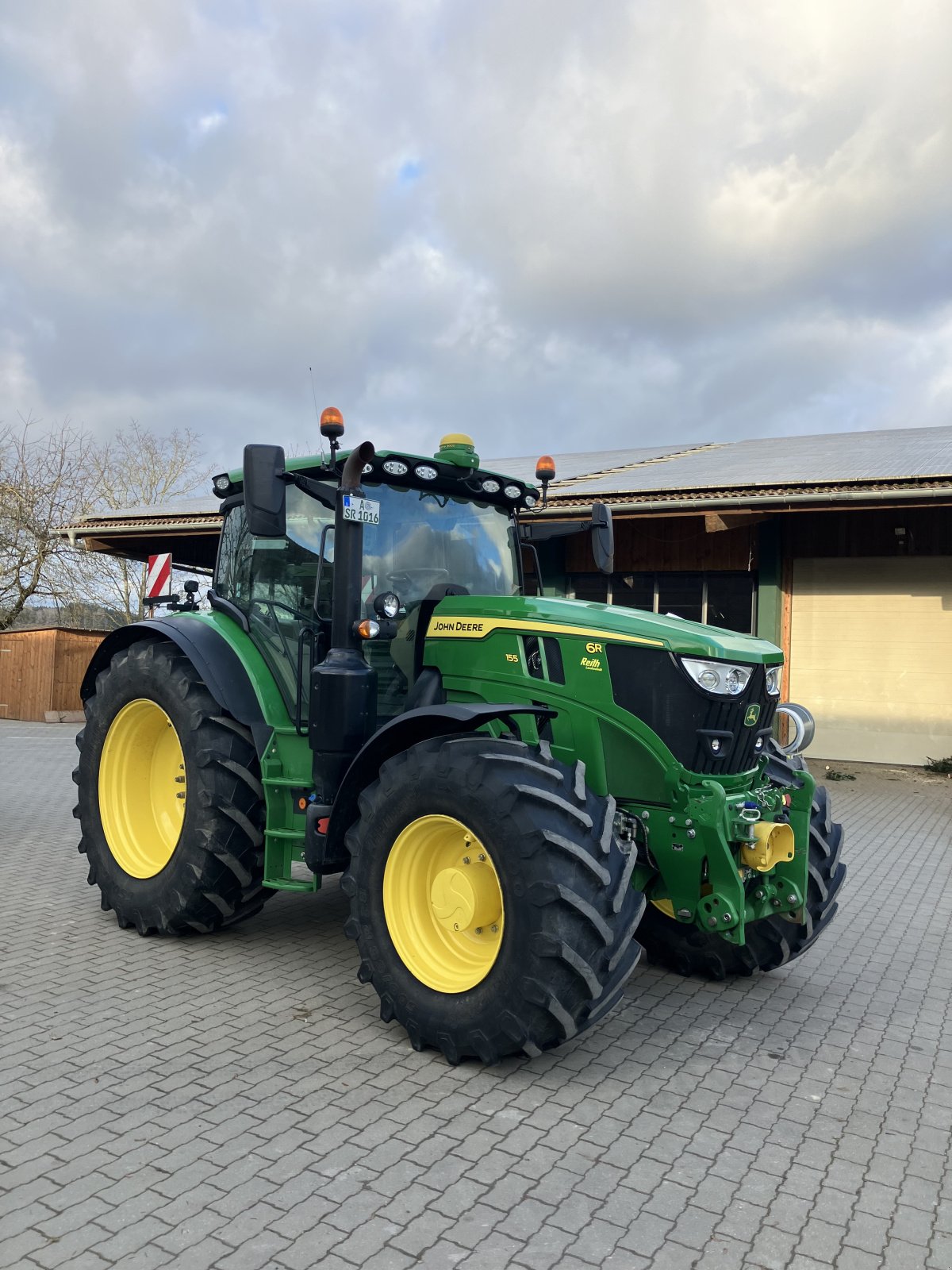 Traktor del tipo John Deere 6R 155, Gebrauchtmaschine In Gablingen (Immagine 1)