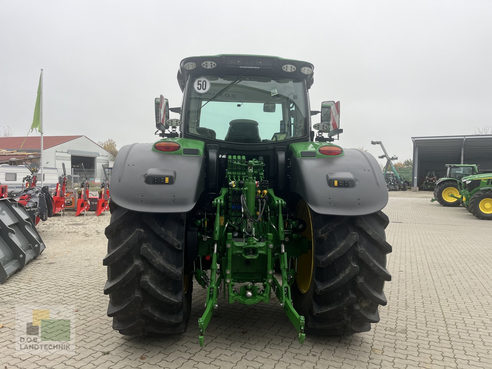 Traktor типа John Deere 6R 175, Gebrauchtmaschine в Langweid am Lech (Фотография 5)