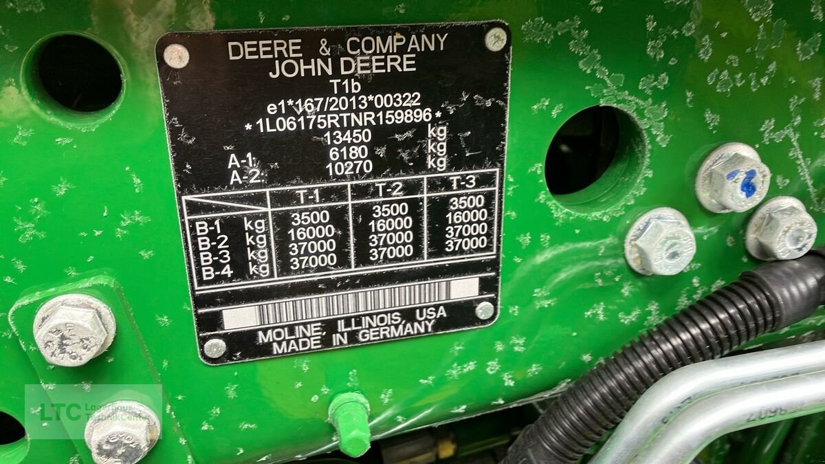 Traktor Türe ait John Deere 6R 175, Neumaschine içinde Redlham (resim 19)