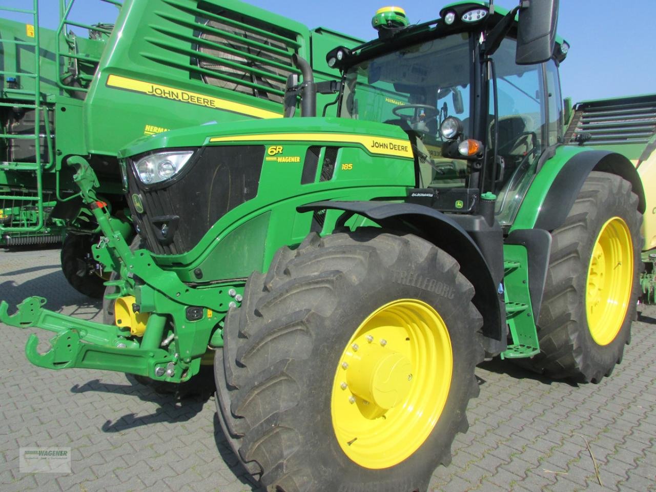 Traktor of the type John Deere 6R 185  AP50, Neumaschine in Bad Wildungen - Wega (Picture 1)