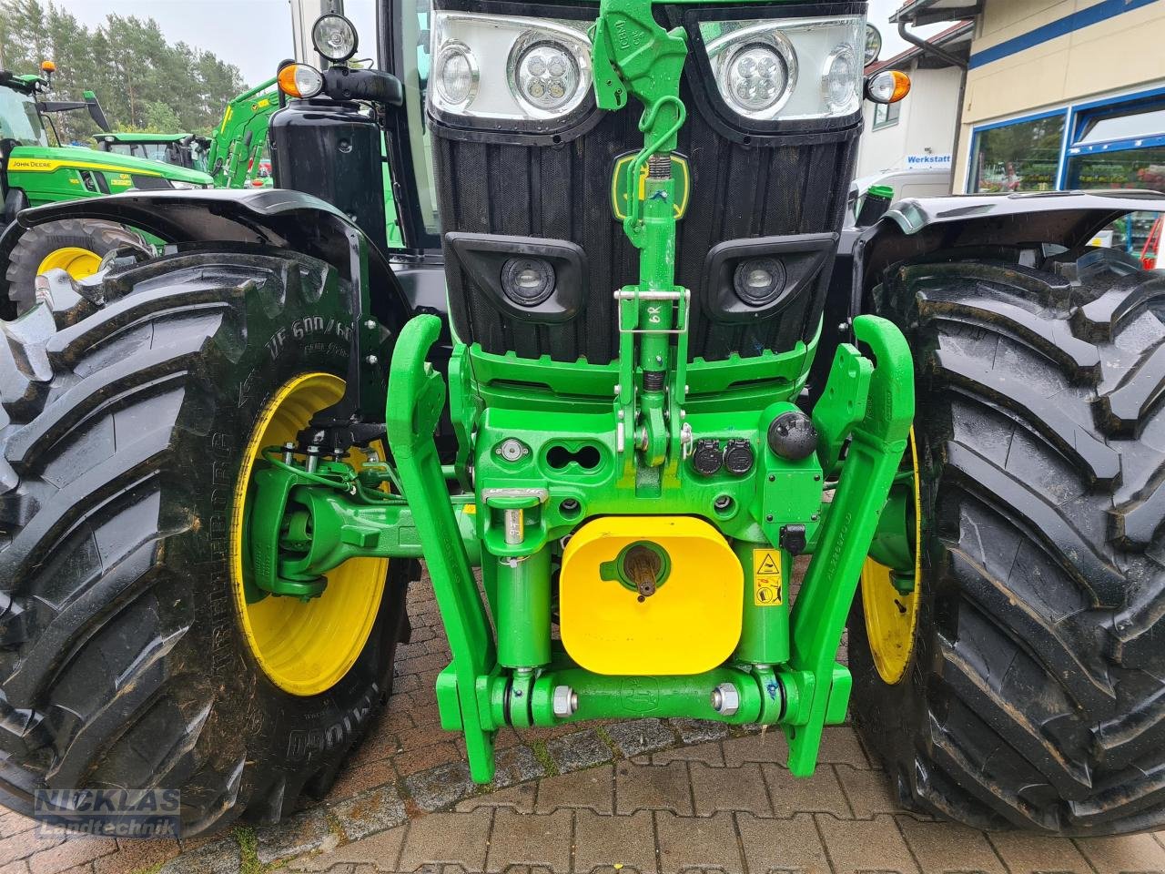 Traktor типа John Deere 6R 185 CommandPro Ultimate, Neumaschine в Schirradorf (Фотография 2)