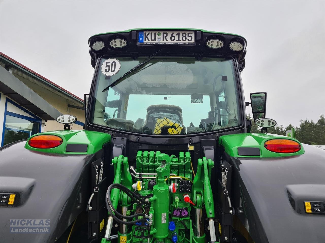 Traktor typu John Deere 6R 185 CommandPro Ultimate, Neumaschine w Schirradorf (Zdjęcie 4)