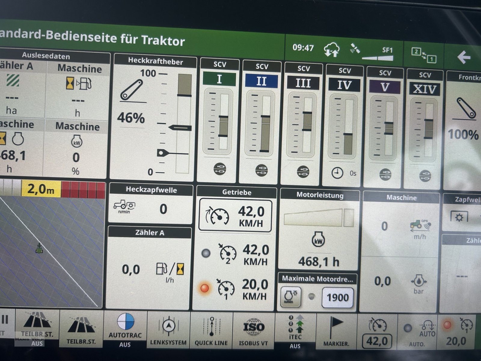 Traktor tip John Deere 6R 185 Gen.5, Gebrauchtmaschine in Soyen (Poză 17)