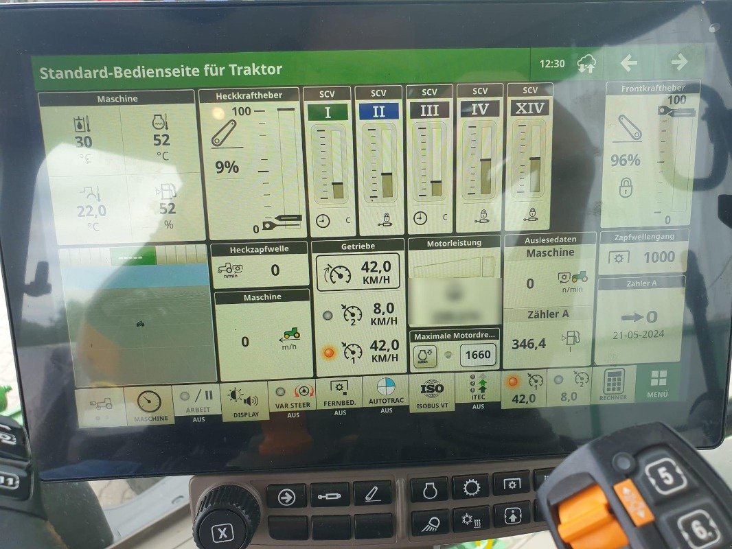 Traktor of the type John Deere 6R 185 **MIETRÜCKLÄUFER**, Gebrauchtmaschine in Sittensen (Picture 11)