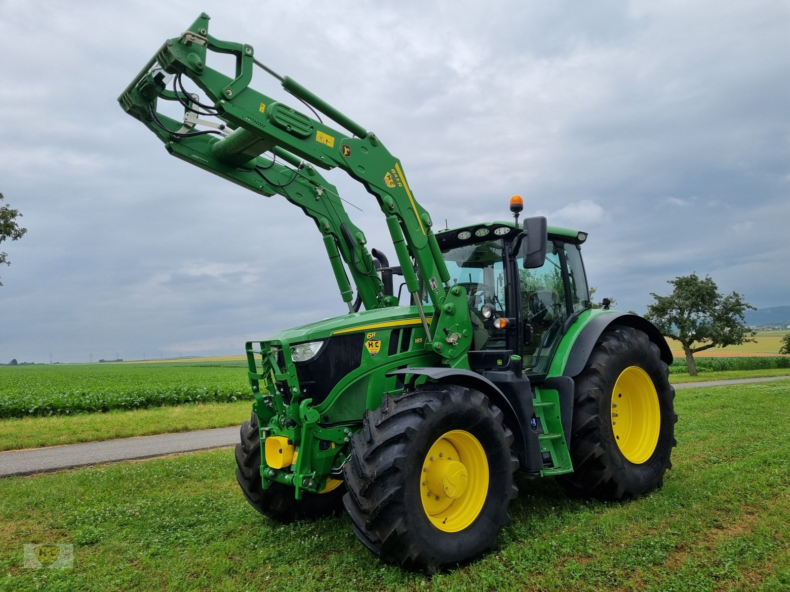 Traktor типа John Deere 6R 185 Pro AutoTrac, Gebrauchtmaschine в Willanzheim (Фотография 1)