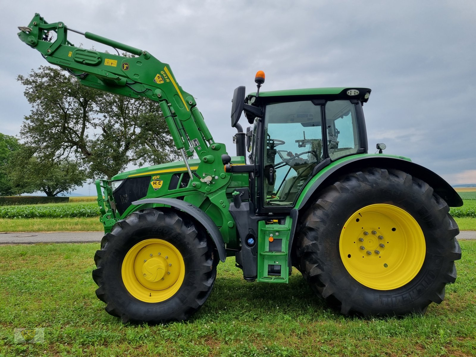 Traktor του τύπου John Deere 6R 185 Pro AutoTrac, Gebrauchtmaschine σε Willanzheim (Φωτογραφία 3)