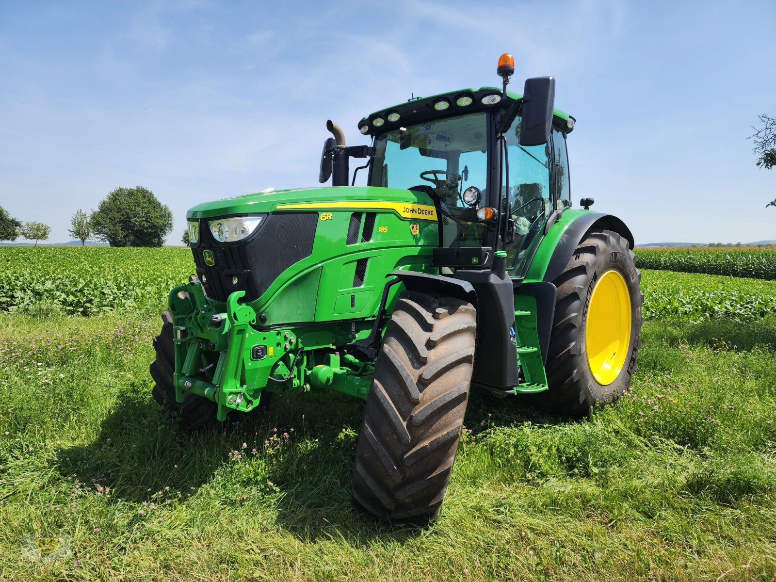 Traktor typu John Deere 6R 185 Pro AutoTrac, Gebrauchtmaschine w Willanzheim (Zdjęcie 1)