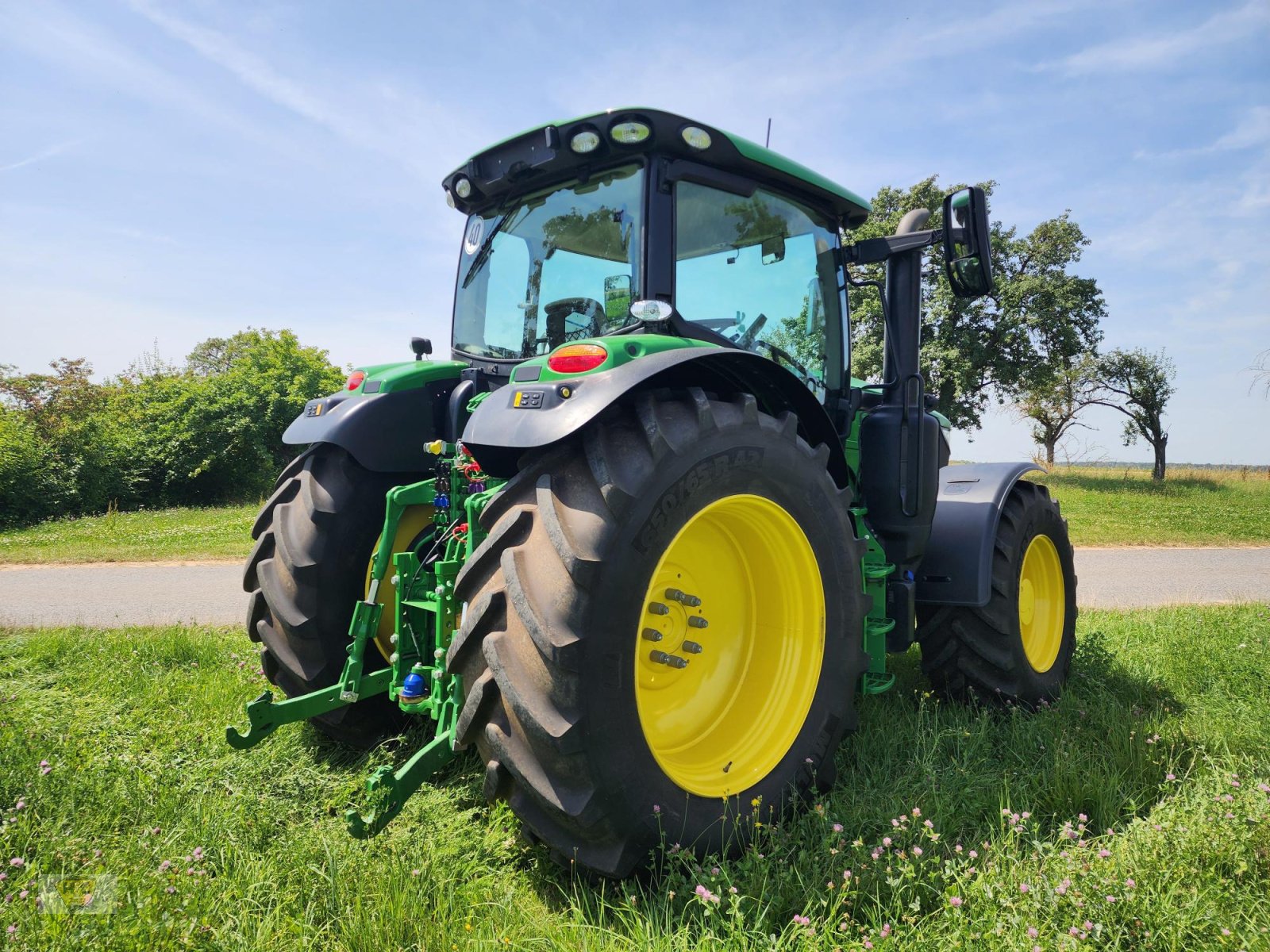 Traktor typu John Deere 6R 185 Pro AutoTrac, Gebrauchtmaschine w Willanzheim (Zdjęcie 5)