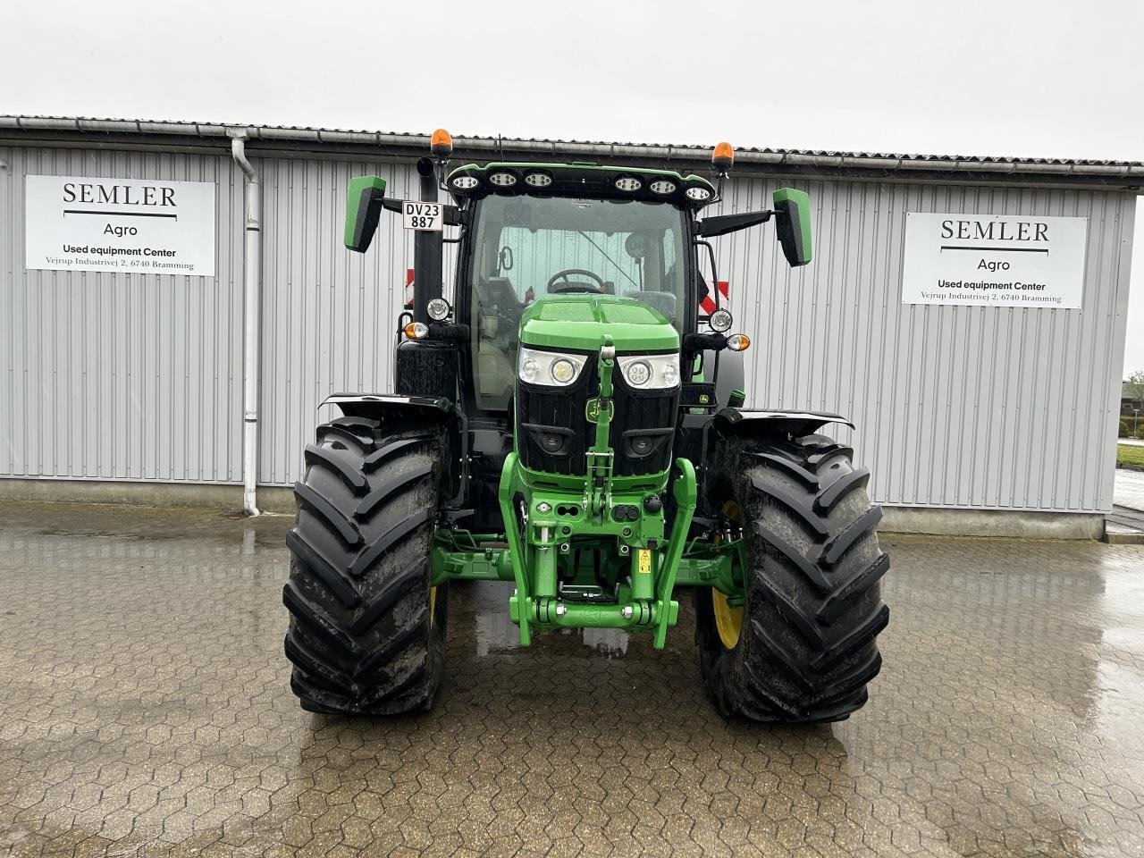 Traktor typu John Deere 6R 185, Gebrauchtmaschine w Bramming (Zdjęcie 2)