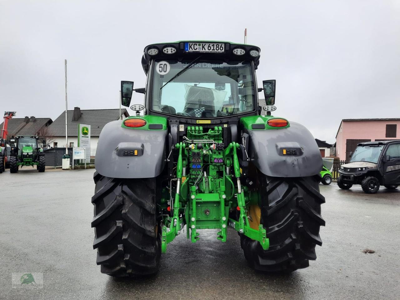 Traktor от тип John Deere 6R 185, Neumaschine в Triebes (Снимка 4)