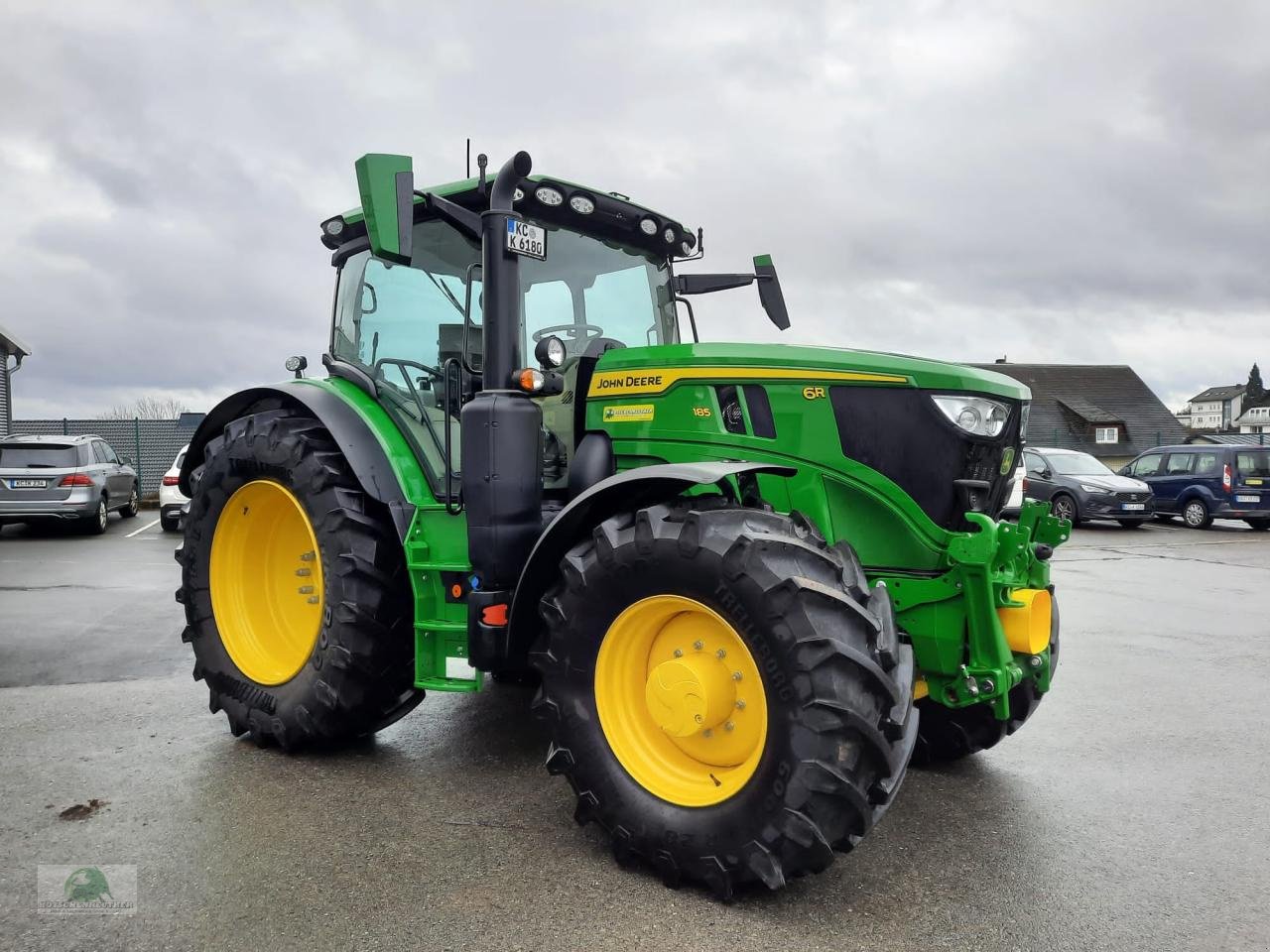 Traktor of the type John Deere 6R 185, Neumaschine in Teichröda (Picture 3)