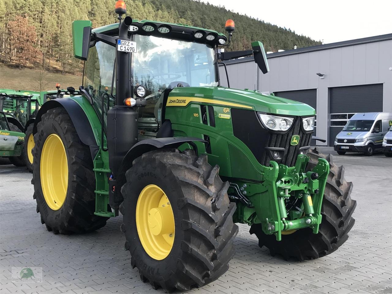 Traktor van het type John Deere 6R 185, Neumaschine in Teichröda (Foto 1)