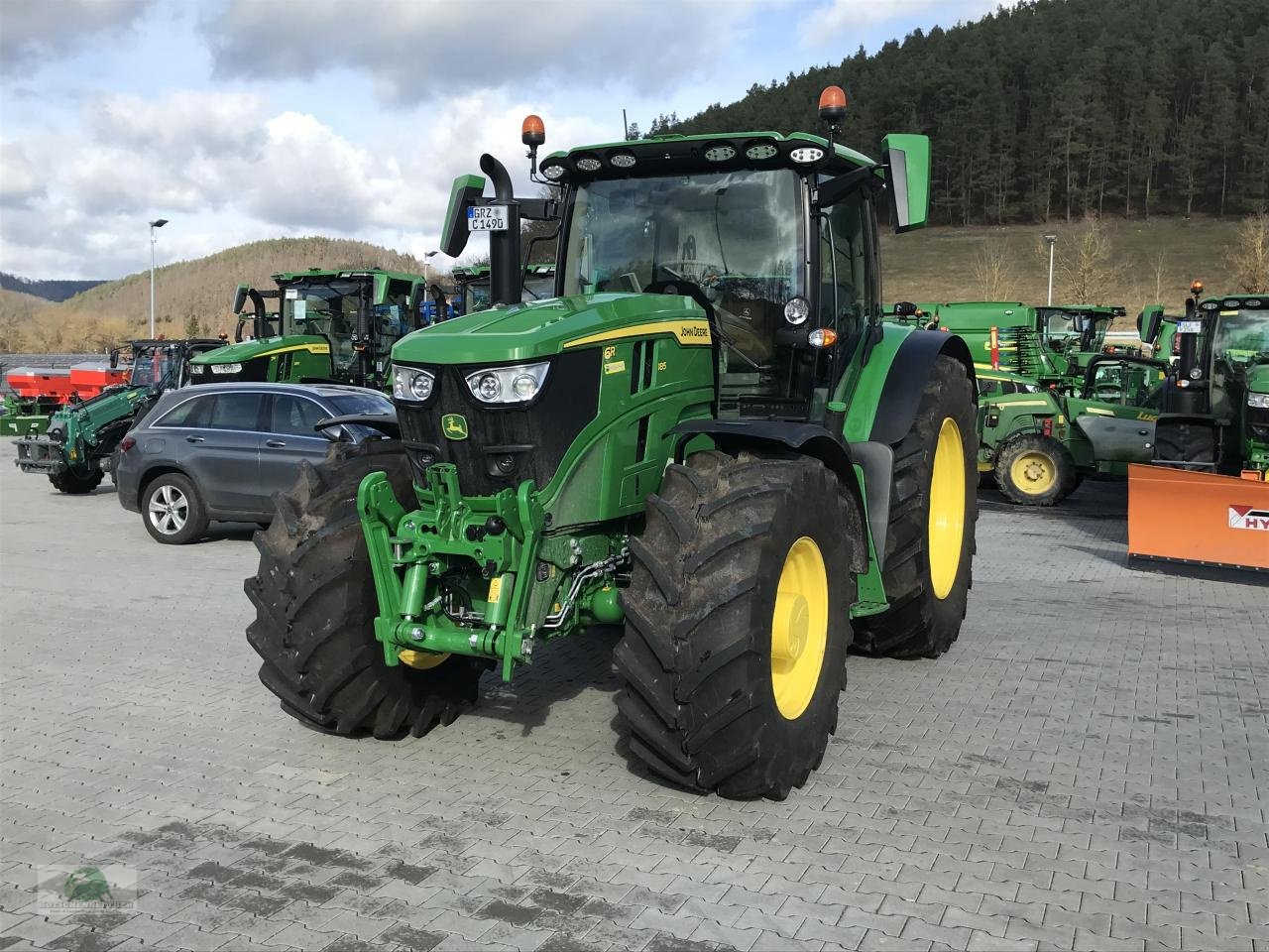 Traktor типа John Deere 6R 185, Neumaschine в Teichröda (Фотография 5)