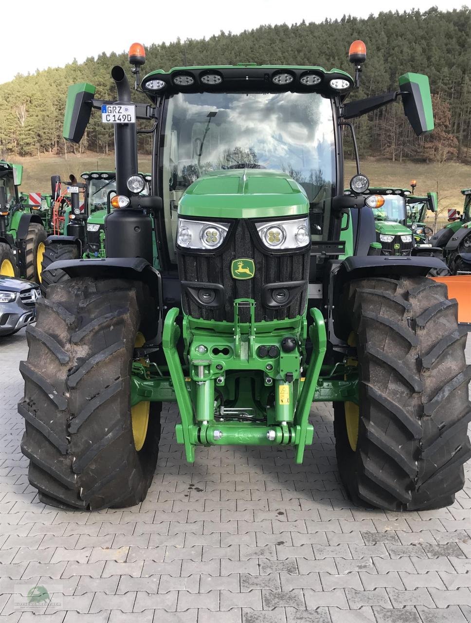 Traktor van het type John Deere 6R 185, Neumaschine in Teichröda (Foto 7)