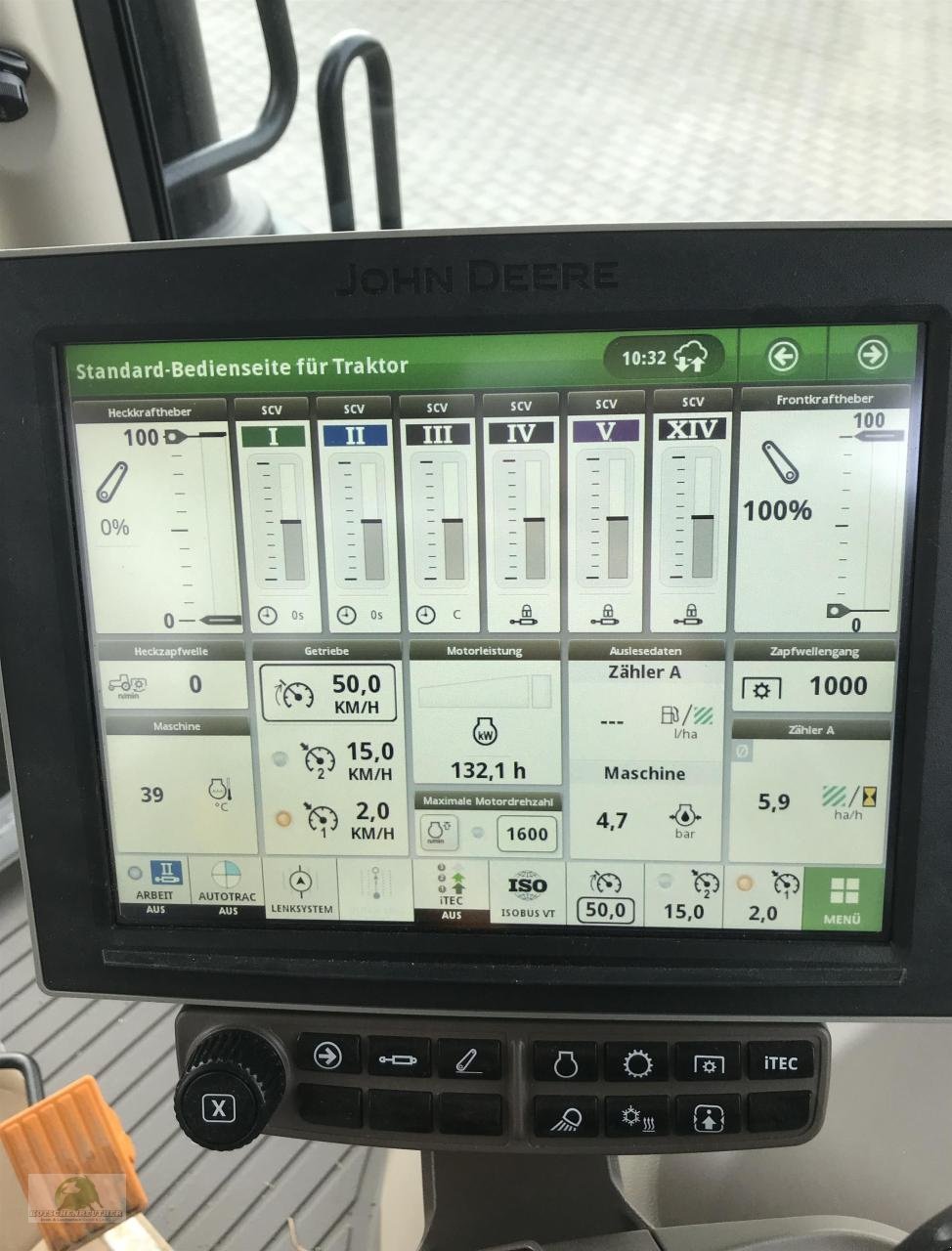 Traktor Türe ait John Deere 6R 185, Neumaschine içinde Steinwiesen (resim 10)