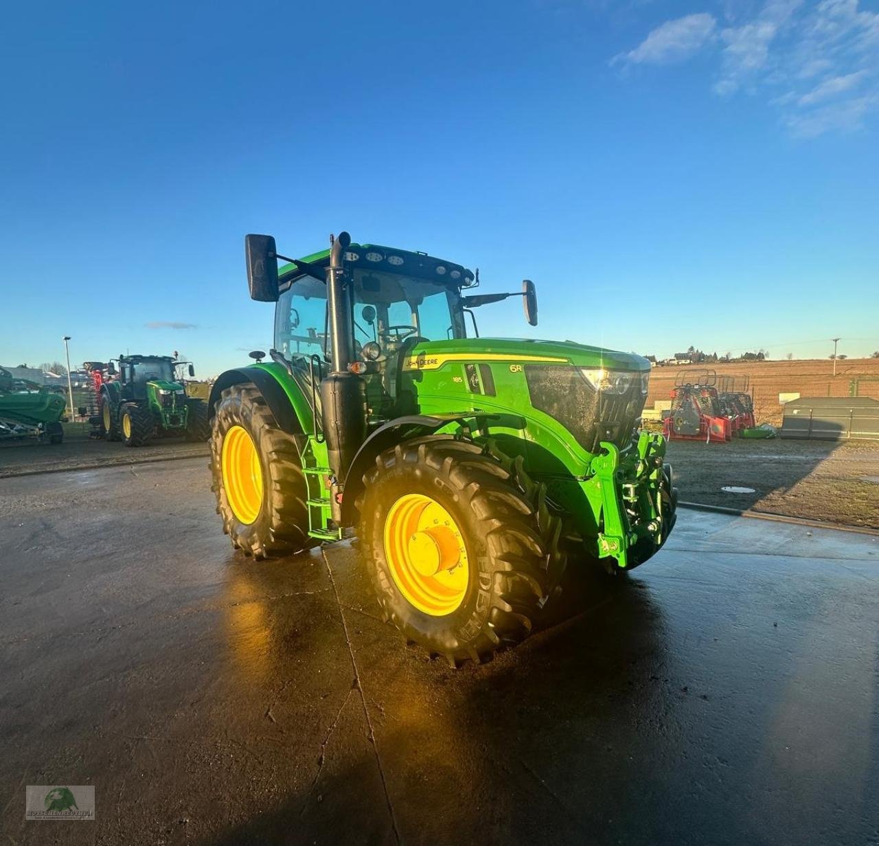 Traktor van het type John Deere 6R 185, Neumaschine in Triebes (Foto 1)