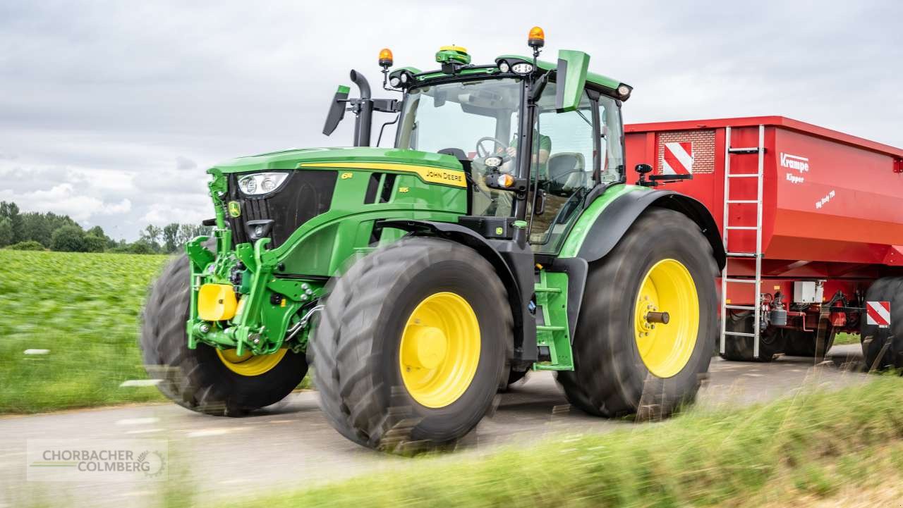 Traktor Türe ait John Deere 6R 185, Gebrauchtmaschine içinde Colmberg (resim 1)