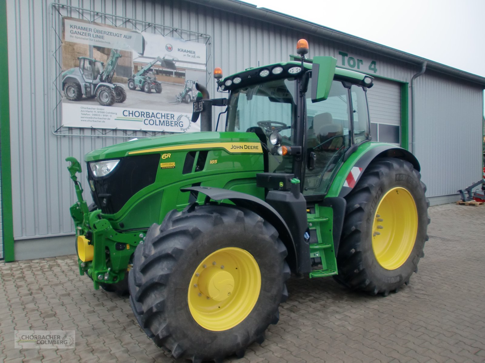 Traktor типа John Deere 6R 185, Gebrauchtmaschine в Colmberg (Фотография 1)