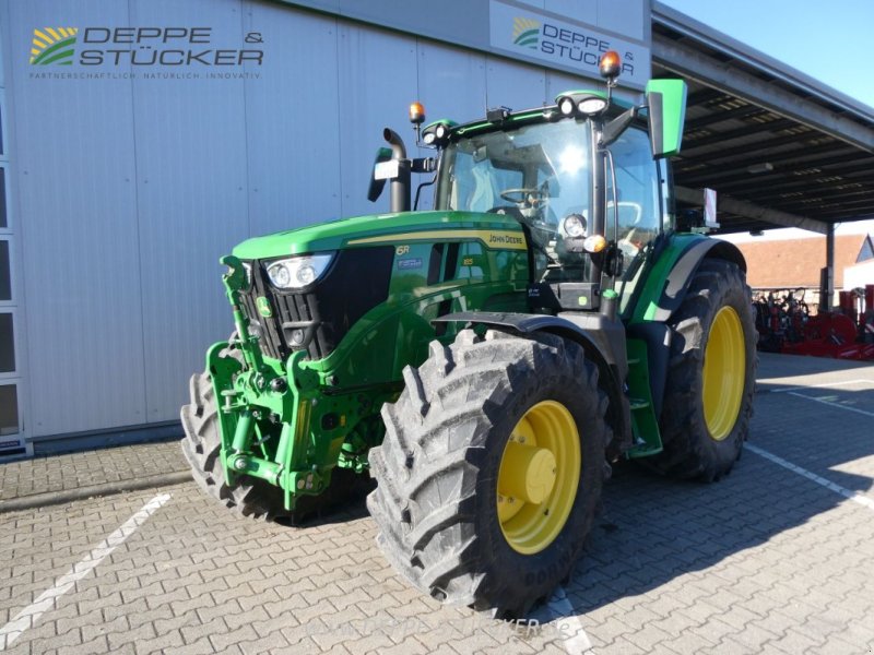 Traktor van het type John Deere 6R 185, Gebrauchtmaschine in Lauterberg/Barbis (Foto 1)