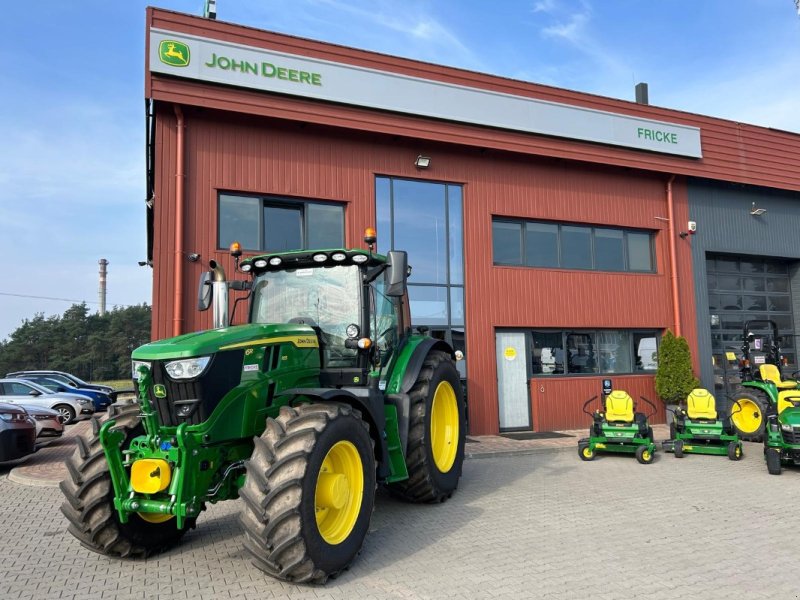 Traktor van het type John Deere 6R 185, Gebrauchtmaschine in Mrągowo