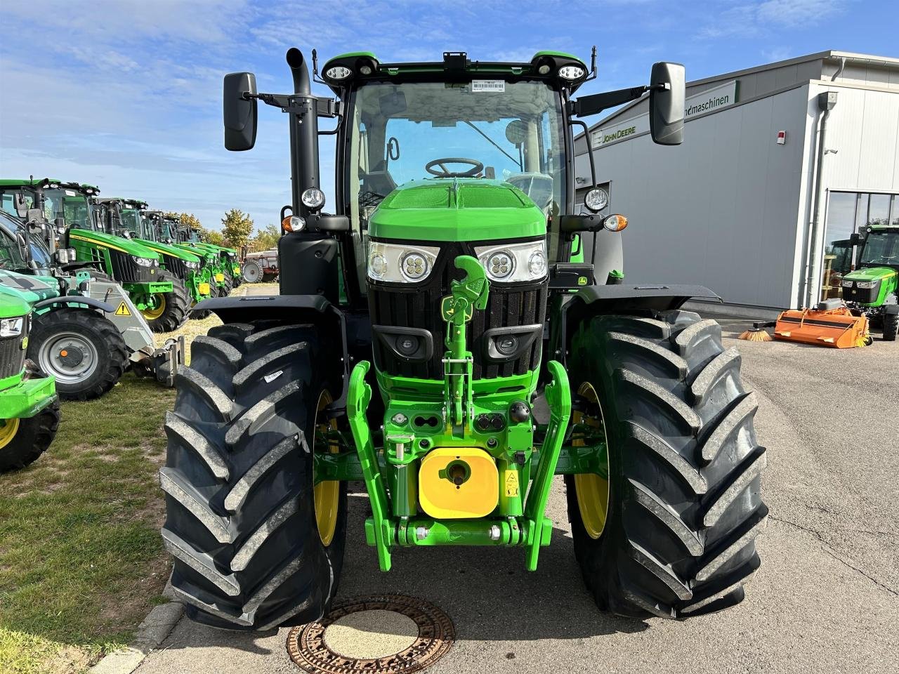 Traktor типа John Deere 6R 185, Gebrauchtmaschine в Niederkirchen (Фотография 2)