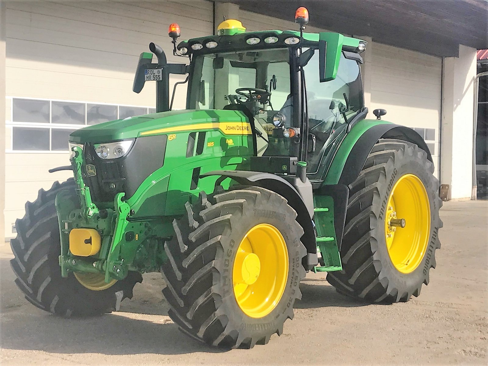 Traktor Türe ait John Deere 6R 185, Gebrauchtmaschine içinde Pfeffenhausen (resim 3)