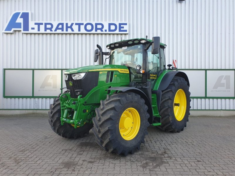 Traktor of the type John Deere 6R 195 **MIETRÜCKLÄUFER**, Gebrauchtmaschine in Sittensen