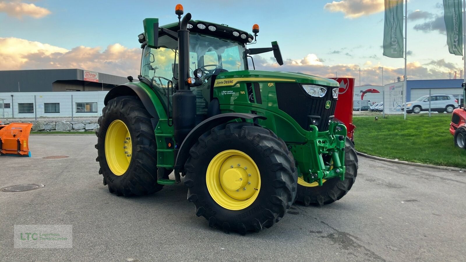 Traktor typu John Deere 6R 195, Vorführmaschine v Redlham (Obrázek 2)