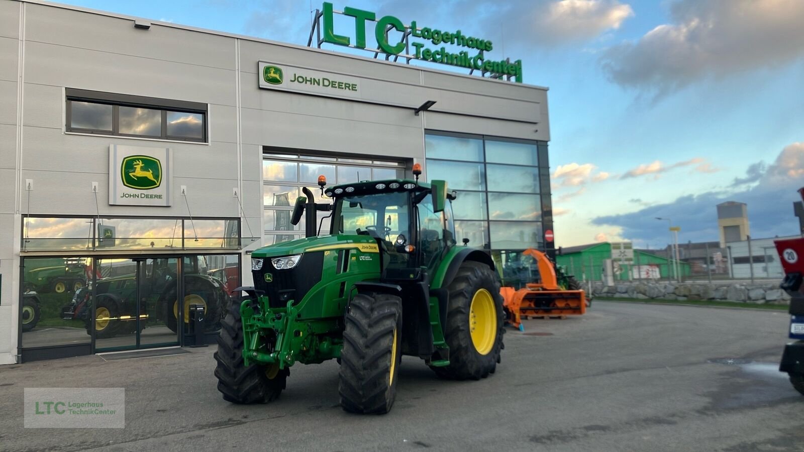 Traktor typu John Deere 6R 195, Vorführmaschine v Redlham (Obrázek 1)