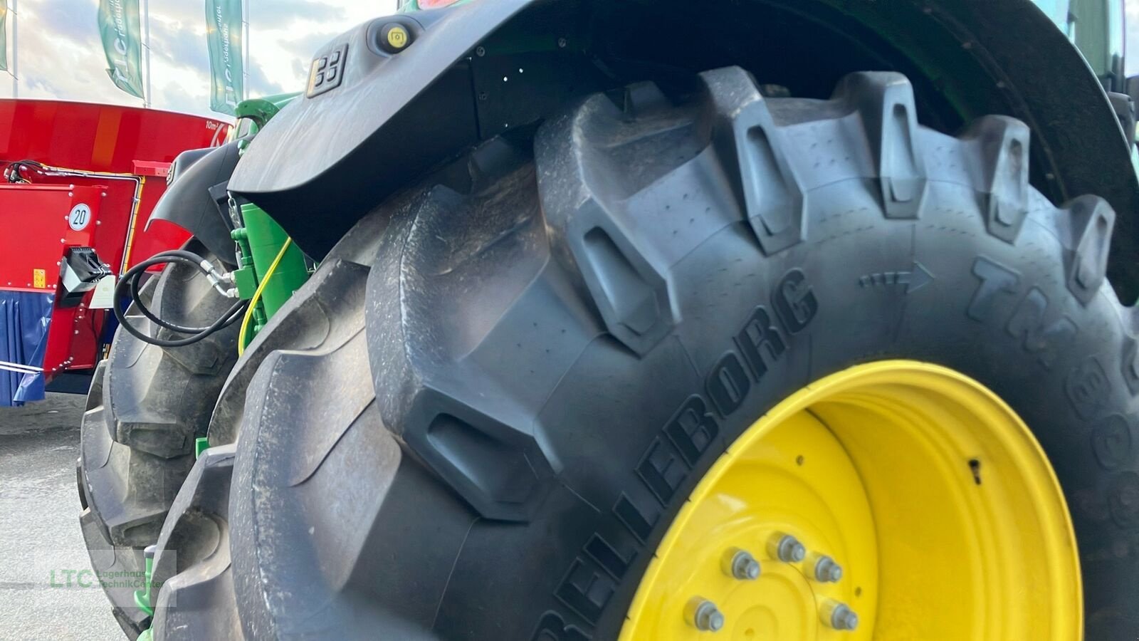 Traktor typu John Deere 6R 195, Vorführmaschine v Redlham (Obrázek 13)