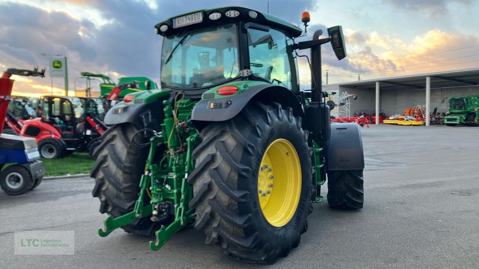 Traktor typu John Deere 6R 195, Vorführmaschine v Redlham (Obrázek 3)