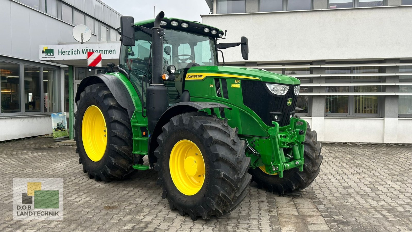 Traktor Türe ait John Deere 6R 215 6R215 mit Garantieverlängerung bis 05/2025, Gebrauchtmaschine içinde Regensburg (resim 1)