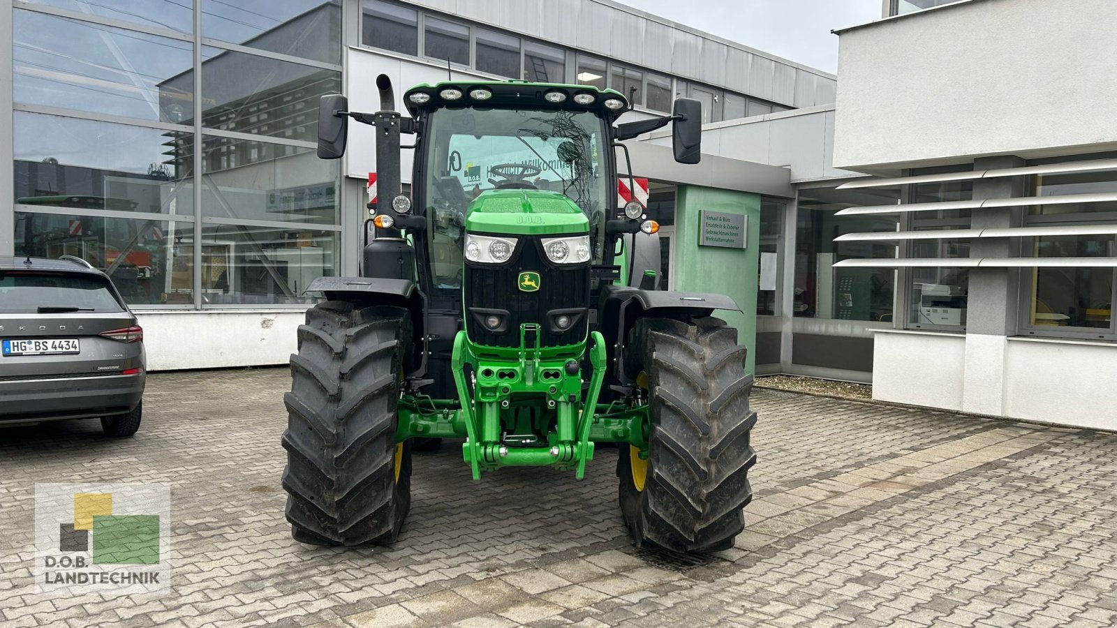 Traktor van het type John Deere 6R 215 6R215 mit Garantieverlängerung bis 05/2025, Gebrauchtmaschine in Regensburg (Foto 8)