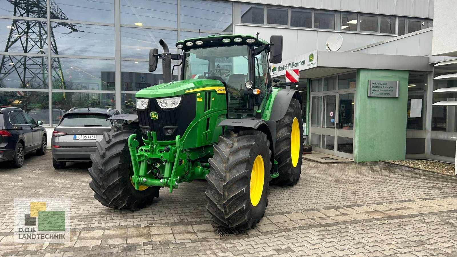 Traktor του τύπου John Deere 6R 215 6R215 mit Garantieverlängerung bis 05/2025, Gebrauchtmaschine σε Regensburg (Φωτογραφία 9)