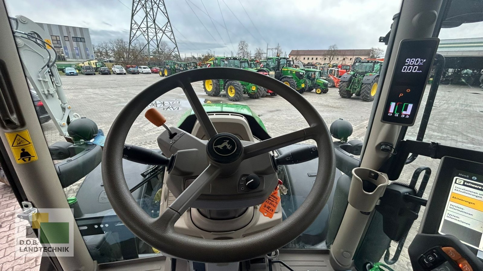 Traktor Türe ait John Deere 6R 215 6R215 mit Garantieverlängerung bis 05/2025, Gebrauchtmaschine içinde Regensburg (resim 14)