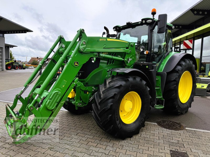 Traktor del tipo John Deere 6R 215 6R215, Gebrauchtmaschine In Hohentengen